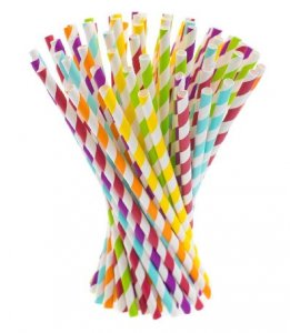 paper straw UN-JW-02 210*6mm